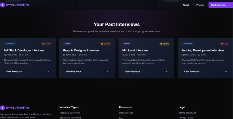 Ai Interviewer (InterviewPro) – screenshot 3