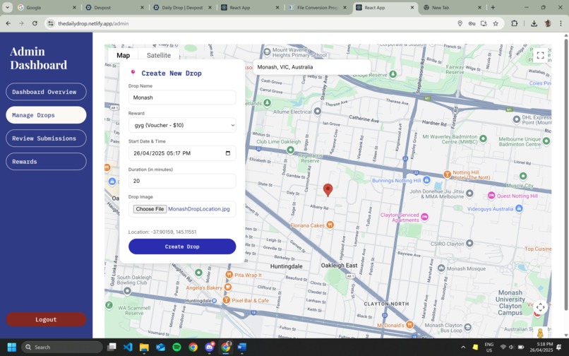 Daily Drop – screenshot 2