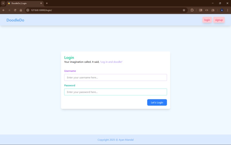 DoodleDo - The Task Manager  – screenshot 2