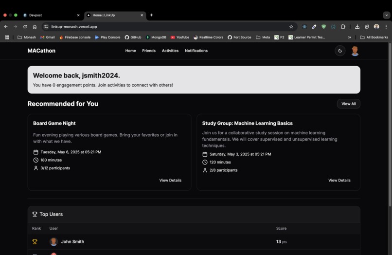 LinkUp Monash – screenshot 7