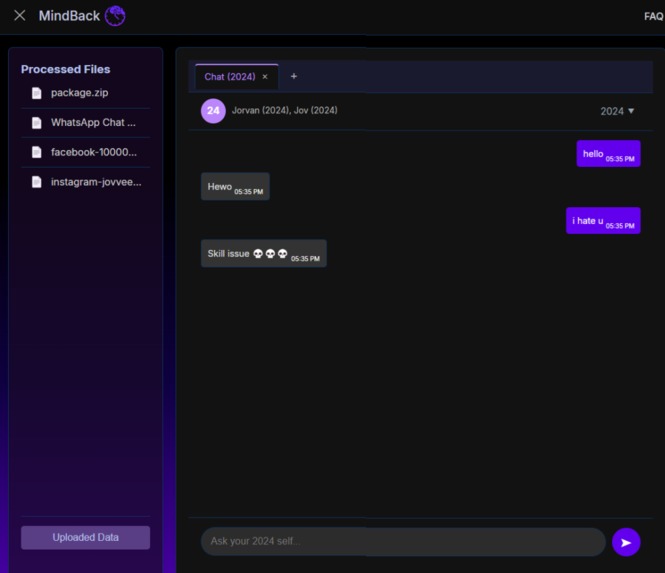 MindBack – screenshot 2