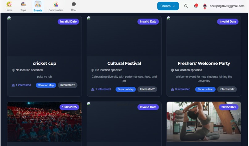 Unitribe – screenshot 2