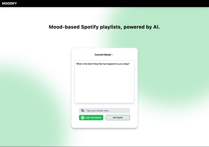 Moodify – screenshot 1