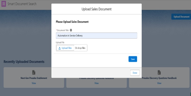 PitchPerfect – Your Smart Salesforce Document Assistant – screenshot 3