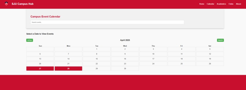 SJU Campus Hub – screenshot 3