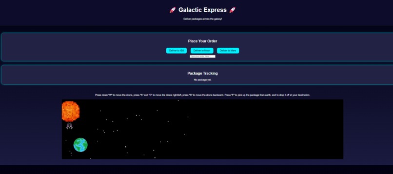 Galactic Express – screenshot 1