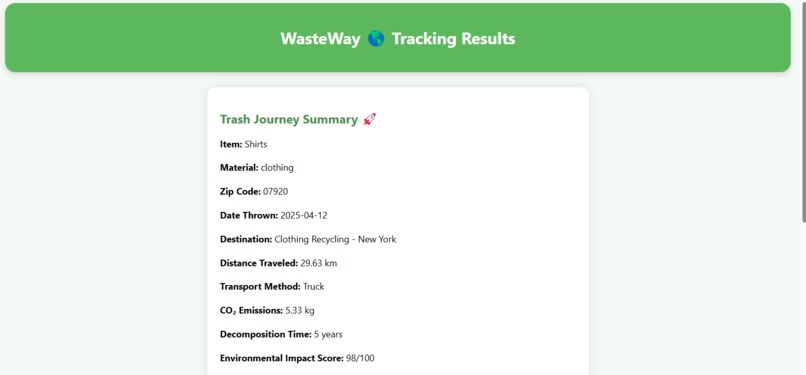 WasteWay – screenshot 1
