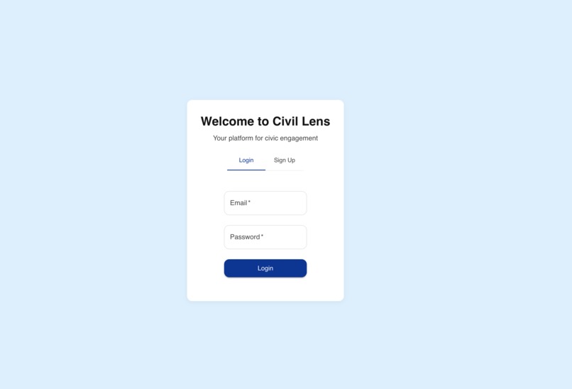 Civil Lens – screenshot 1