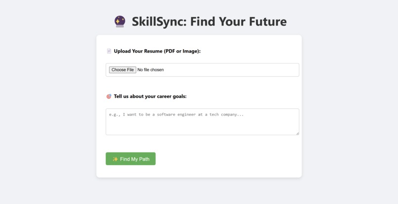 SkillSync – screenshot 1