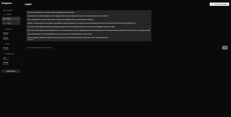 Budgeteer – screenshot 3
