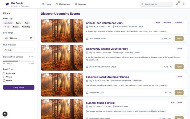 Event Runner – screenshot 3