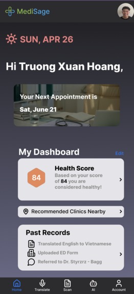 MediSage – screenshot 2