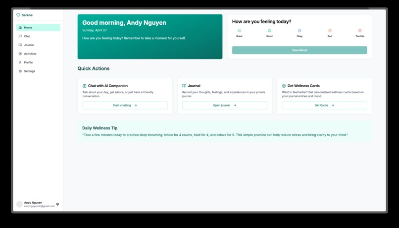 Serene – screenshot 3