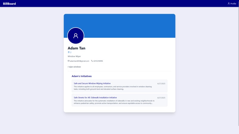 UWBHacks - Billboard – screenshot 7