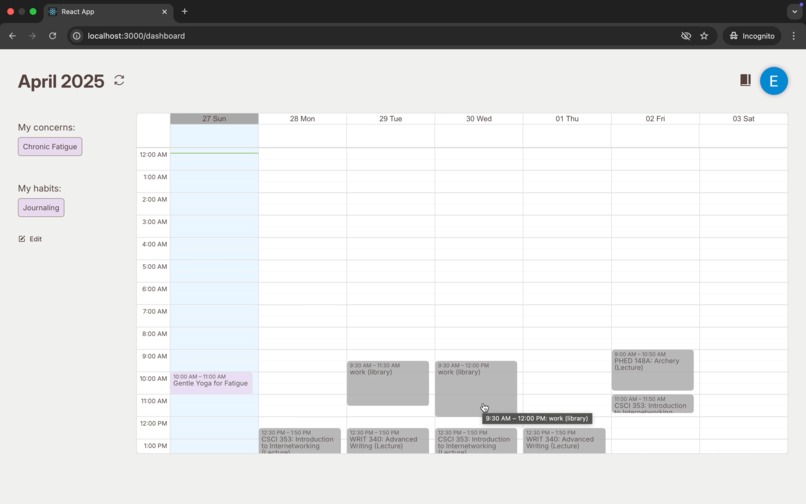 HABITime – screenshot 3