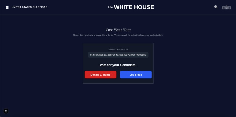 VerifiedVote – screenshot 2