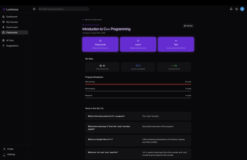 Luminous – screenshot 7