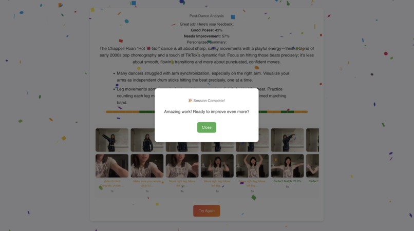 Choreo – screenshot 2