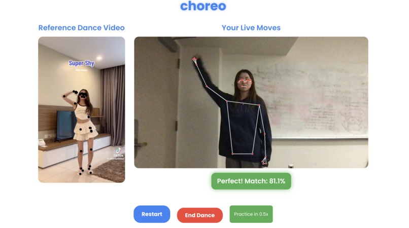 Choreo – screenshot 1