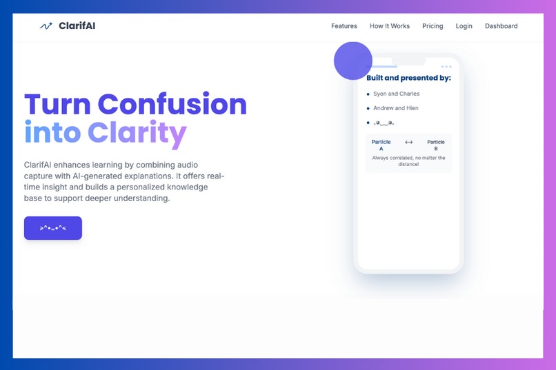 ClarifAI – screenshot 2