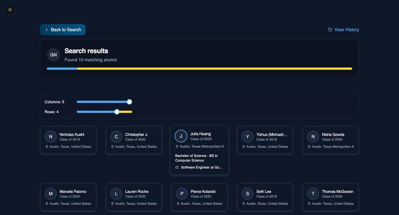 GradNet – screenshot 6