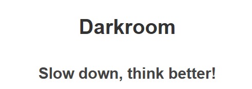 Darkroom – screenshot 1