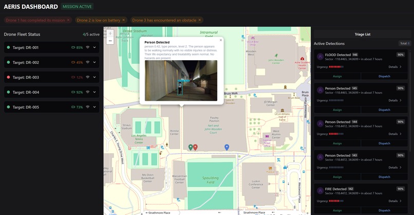 AERIS: Autonomous Emergency Response & Intelligence System – screenshot 2