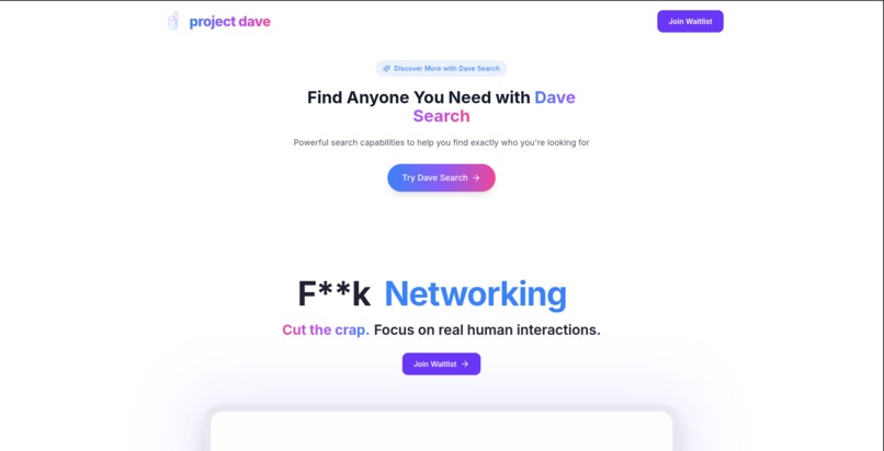 project dave – screenshot 2