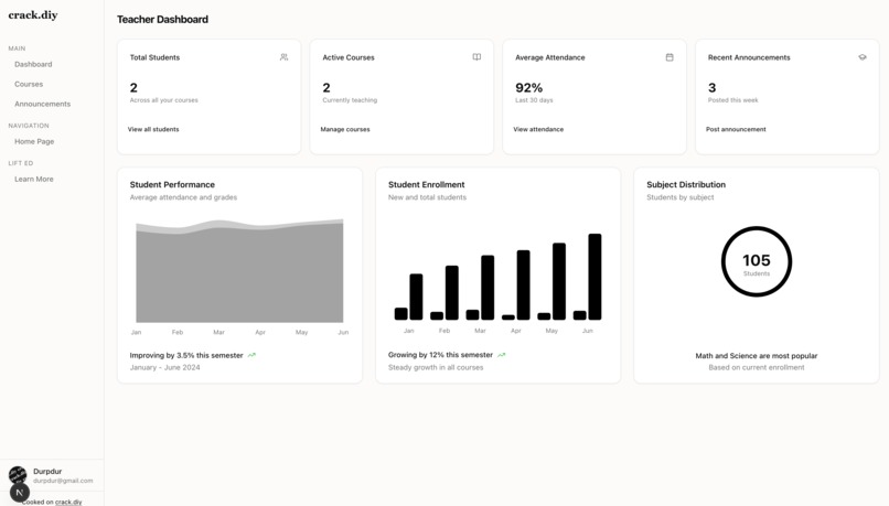 LiftEd – screenshot 2