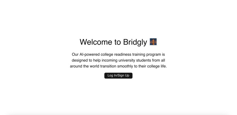 Bridgly - AI-Powered College Readiness Training Module – screenshot 1