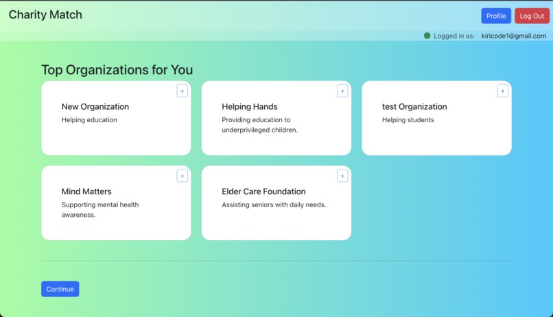 Charity Match – screenshot 4