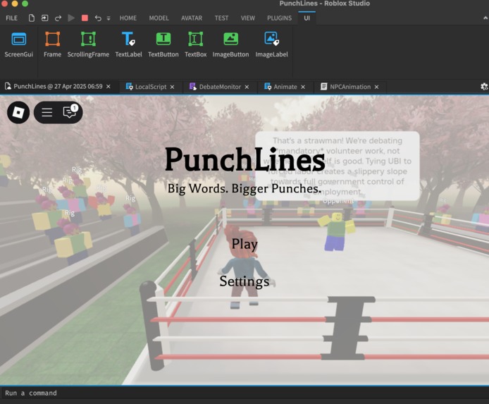 PunchLines - AI Debate Tool – screenshot 6