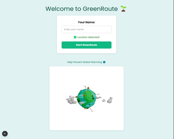 GreenRoute – screenshot 2