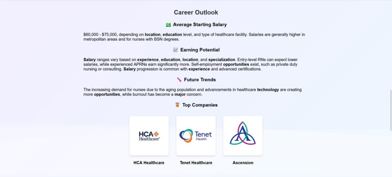 The Career Outpost – screenshot 3