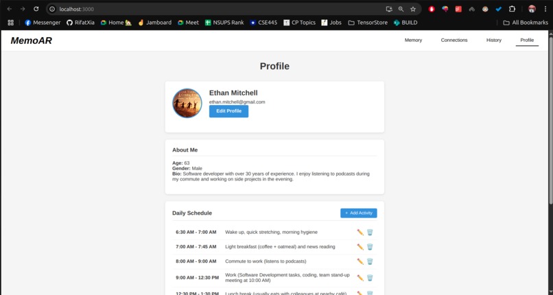 MemoAR – screenshot 4