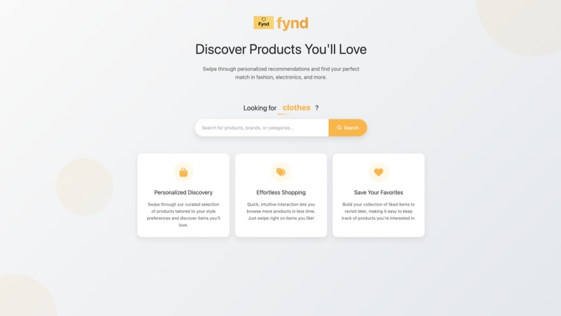 Fynd – screenshot 1