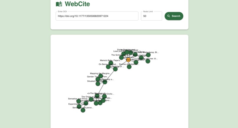 WebCite – screenshot 4