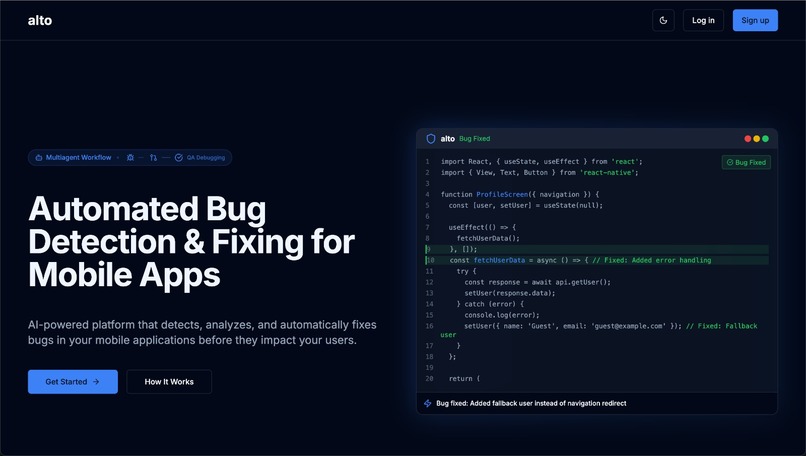 Alto – screenshot 1