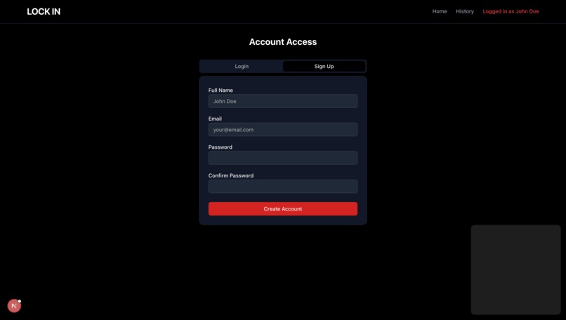 LockIn – screenshot 1