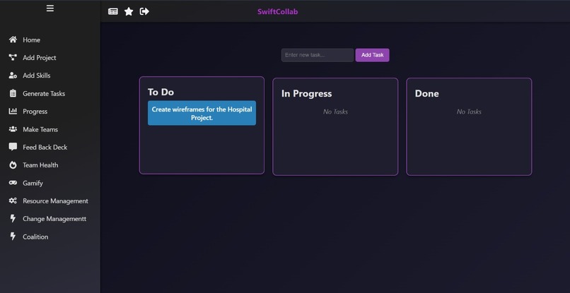 SwiftCollab – screenshot 1