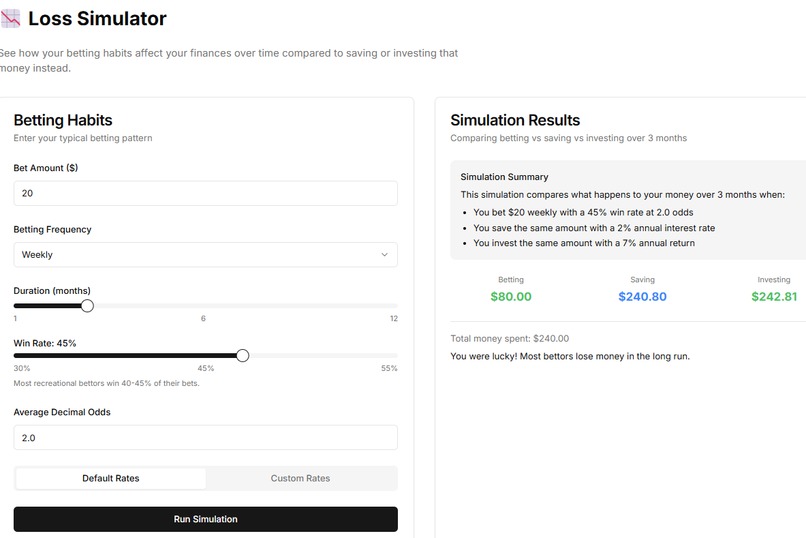 betAWARE – screenshot 4