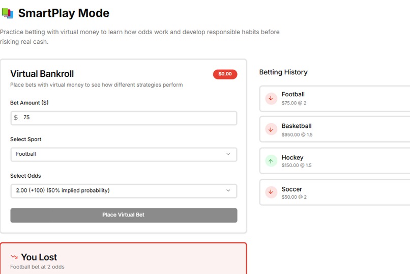 betAWARE – screenshot 7