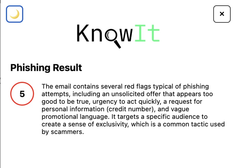 KnowIt – screenshot 1