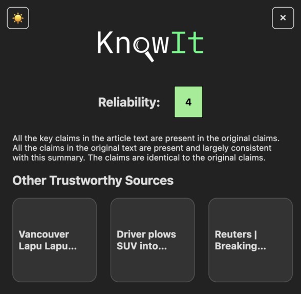 KnowIt – screenshot 2