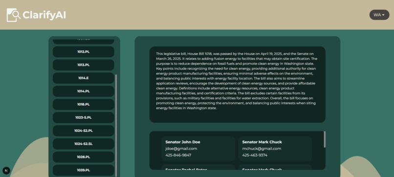 ClarifyAI – screenshot 1