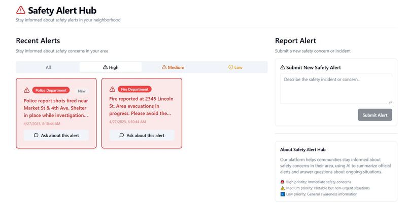 Neighborhood Safety Alert Network – screenshot 2