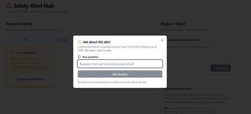 Neighborhood Safety Alert Network – screenshot 5