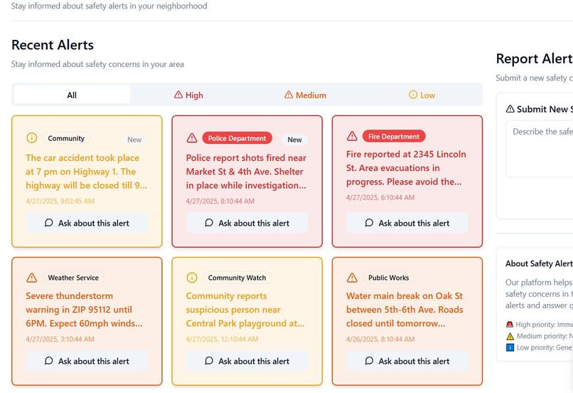 Neighborhood Safety Alert Network – screenshot 7