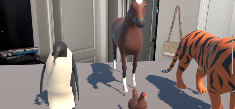 Augmented Reality Petting Zoo. – screenshot 1