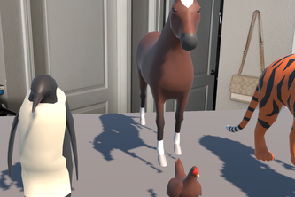 Augmented Reality Petting Zoo.